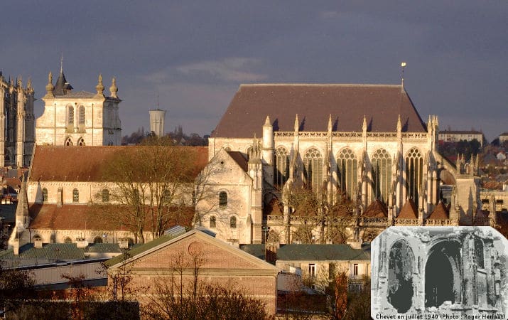 vue d'ensemble de l'église St étienne de beauvais