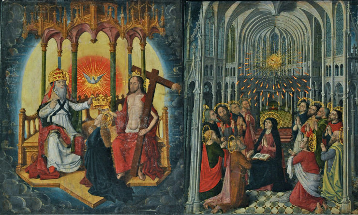 tableau de la pentecote Beauvais